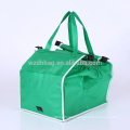 Best Seller Non Woven Grab Bag Grocery Shopping Cart Trolley Tote Bag For Supermarket, Promotion